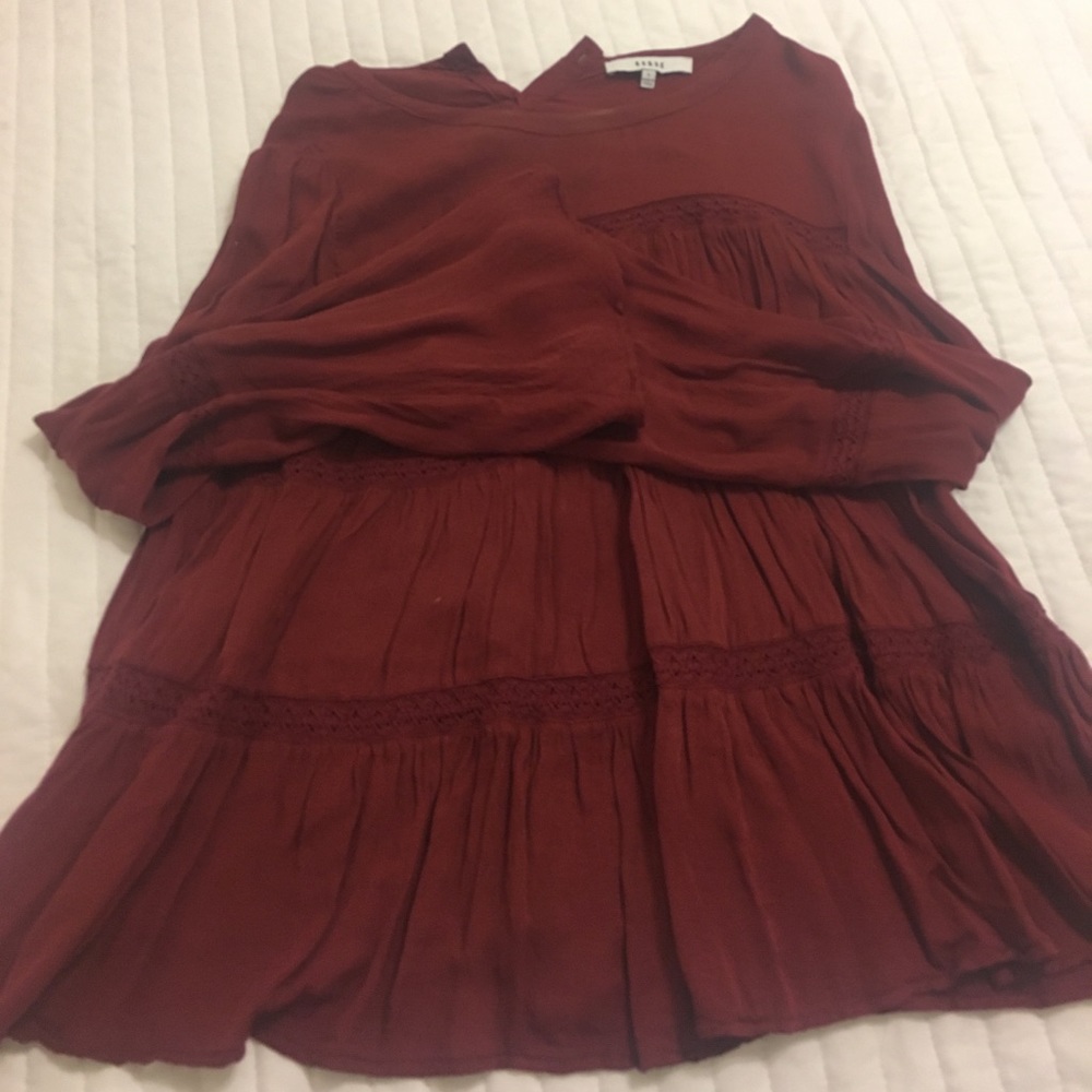 Women’s Burgundy Blouse purchased from Nordstrom